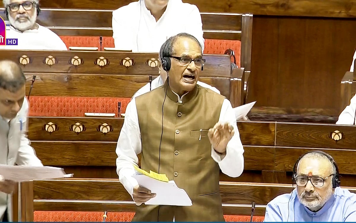 PTI : Union Agriculture Minister Shivraj Singh Chouhan in Rajya Sabha | 